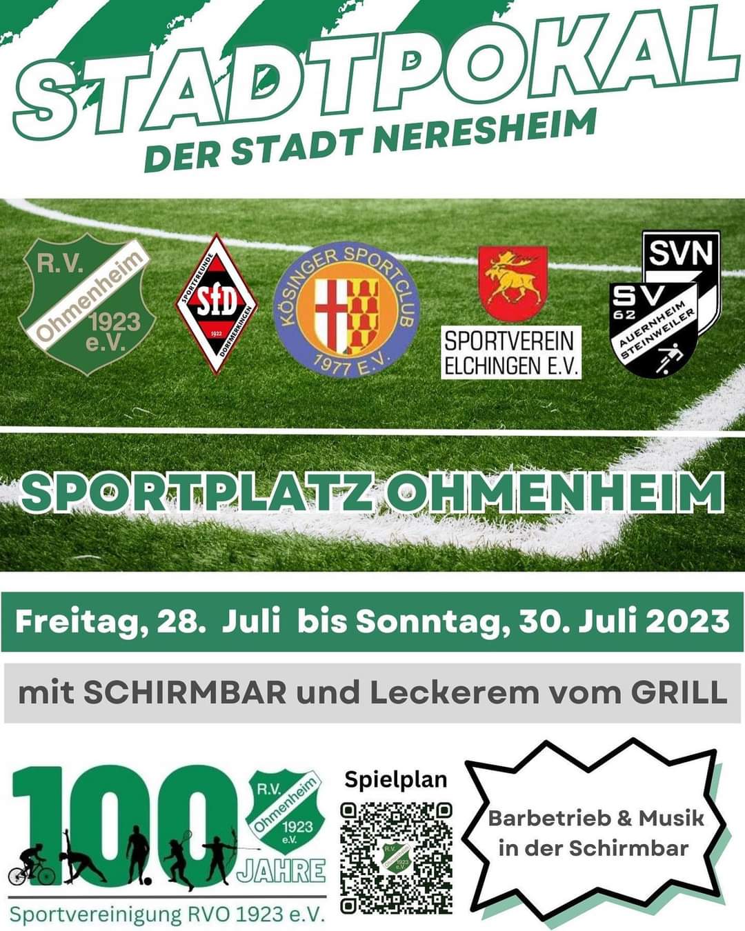 Neresheimer Stadtpokal – Spielplan und Ergebnisse