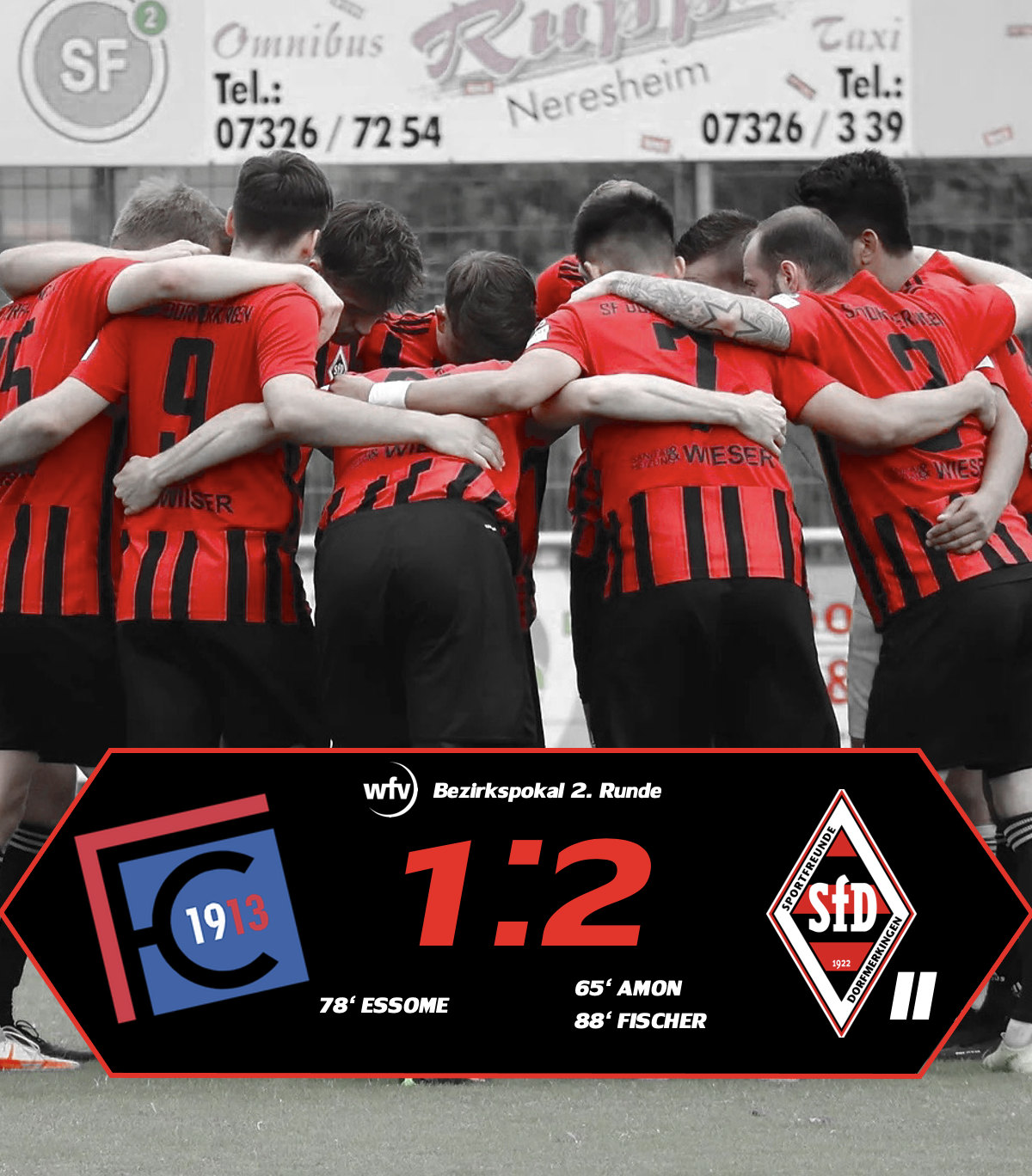 SfD II siegen erneut im Bezirkspokal