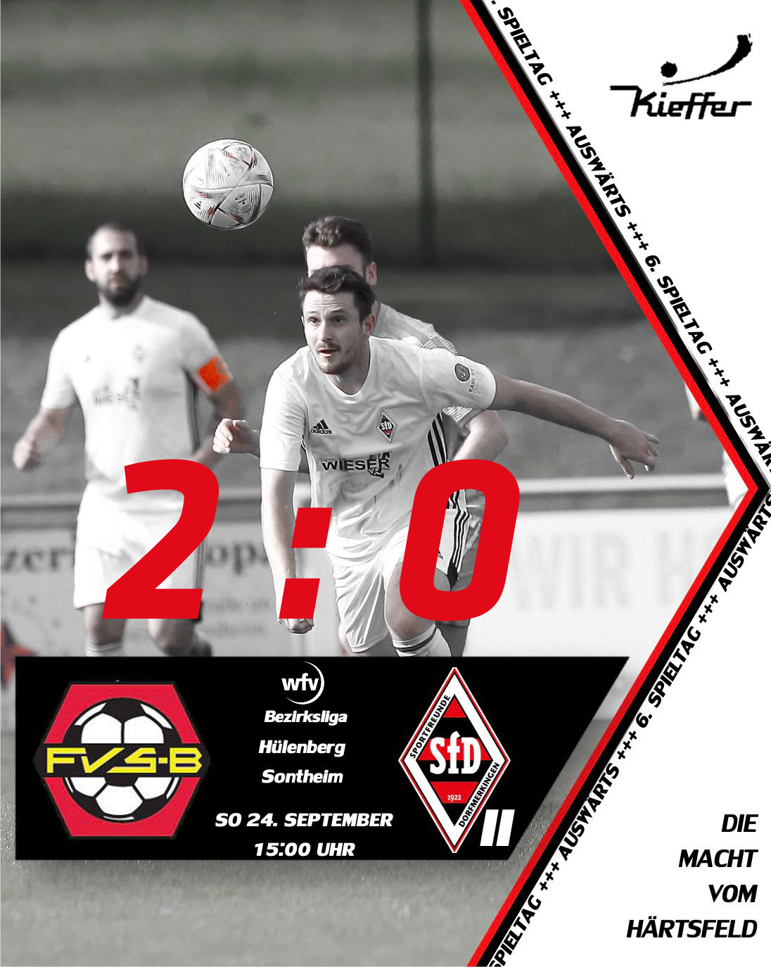 SfD II unterliegen mit 2:0 beim FV Sontheim